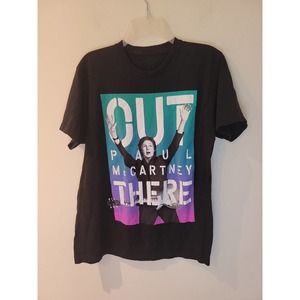 Paul McCartney Out There 2014 Tour Women's T-Shirt Size Large